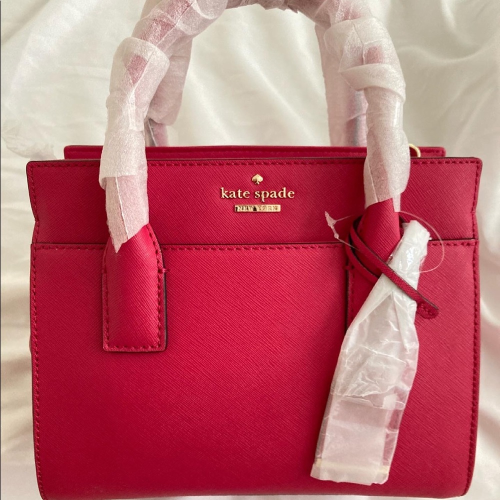 Kate SpadeMini Candace Satchel Crossbody Pink